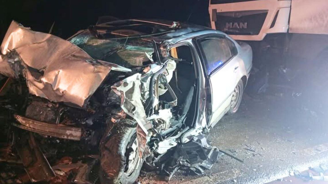 Śmiertelny wypadek na DK60 w Morawach-Laskach. Kierowca zginął na miejscu Śmiertelny wypadek na DK60 w Morawach-Laskach. Kierowca zginął na miejscu