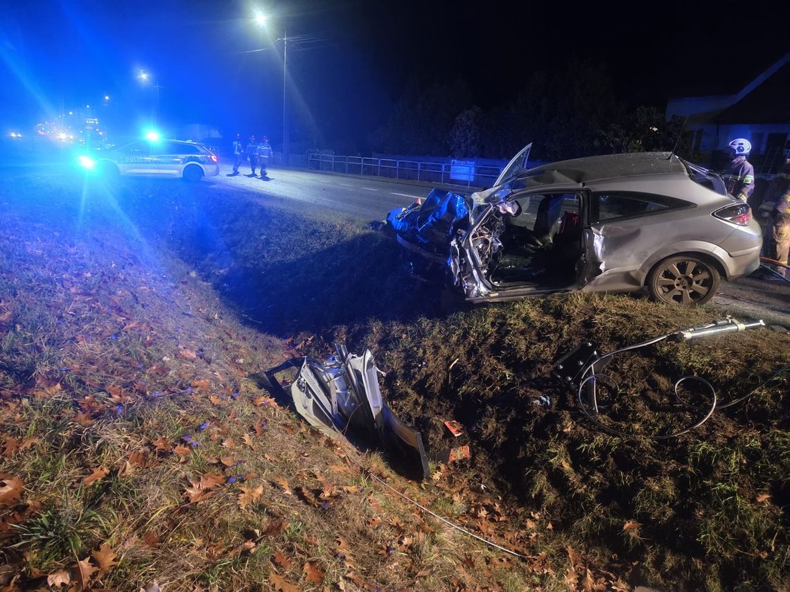 Śmiertelny wypadek na drodze krajowej w Dzierzążni