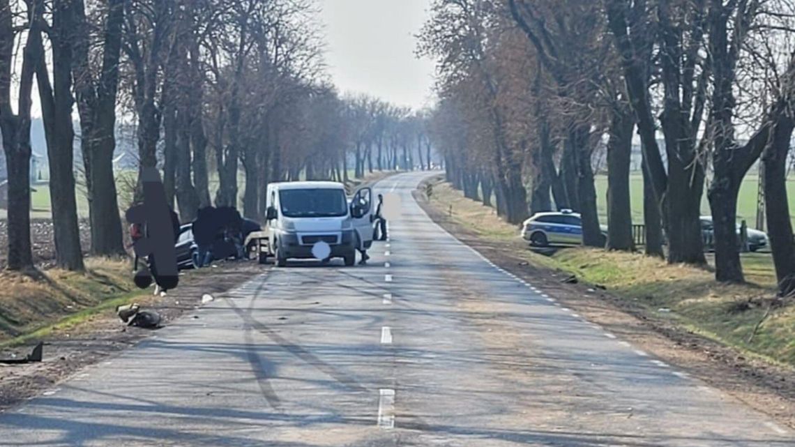 Sokołówek: Utrudnienia na drodze krajowej nr 50 po zderzeniu czterech pojazdów
