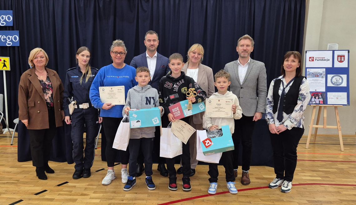 SP nr 1 zwycięża w konkursie „Mistrz Ruchu Drogowego” w Płońsku