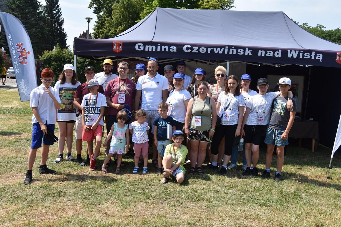 Spotkanie z mistrzem olimpijskim na zakończenie Salos Family Camp