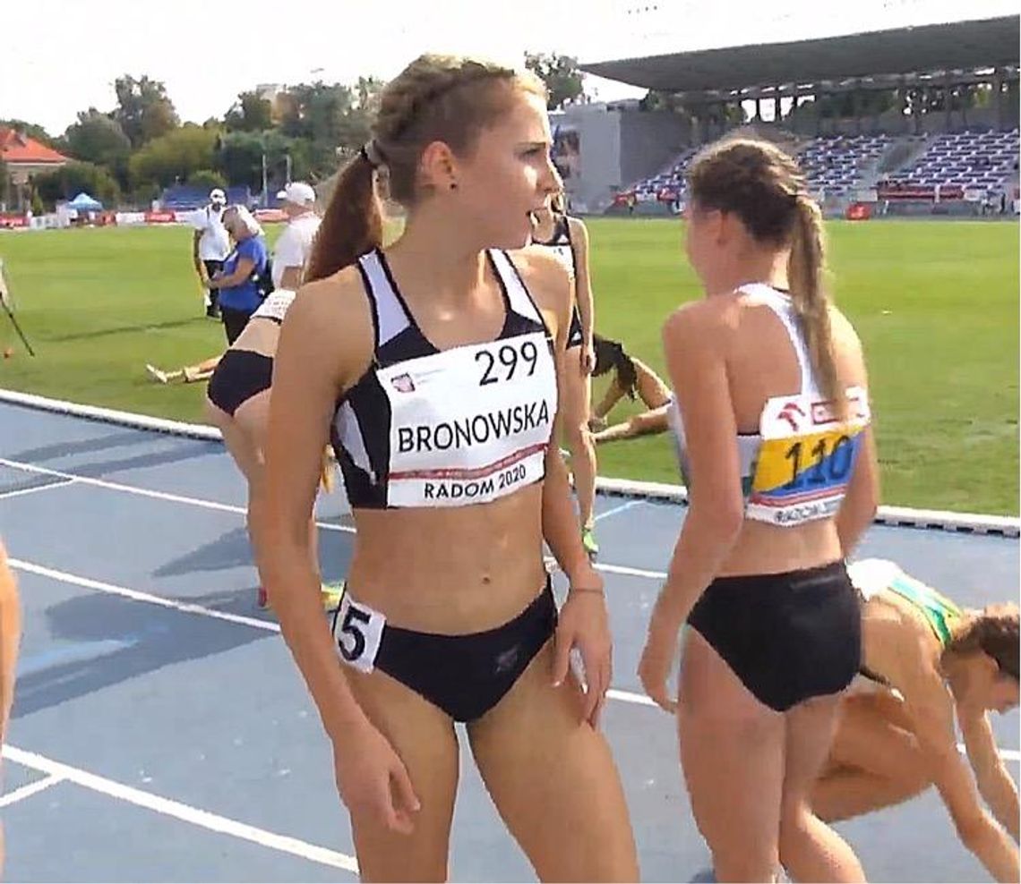 Srebrna Bronowska w biegu na 1500 m Mistrzostw Polski