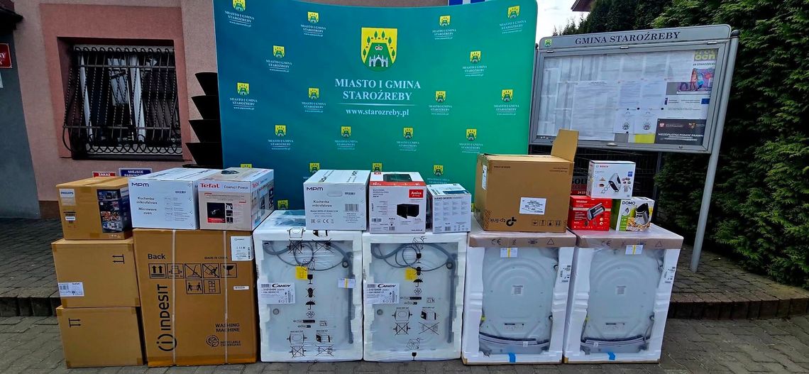 Staroźreby z czekiem za wysokie miejsce w konkursie