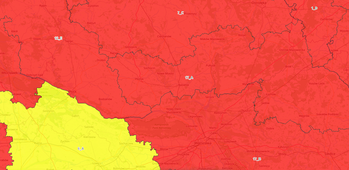Susza w lasach - bądźmy ostrożni!