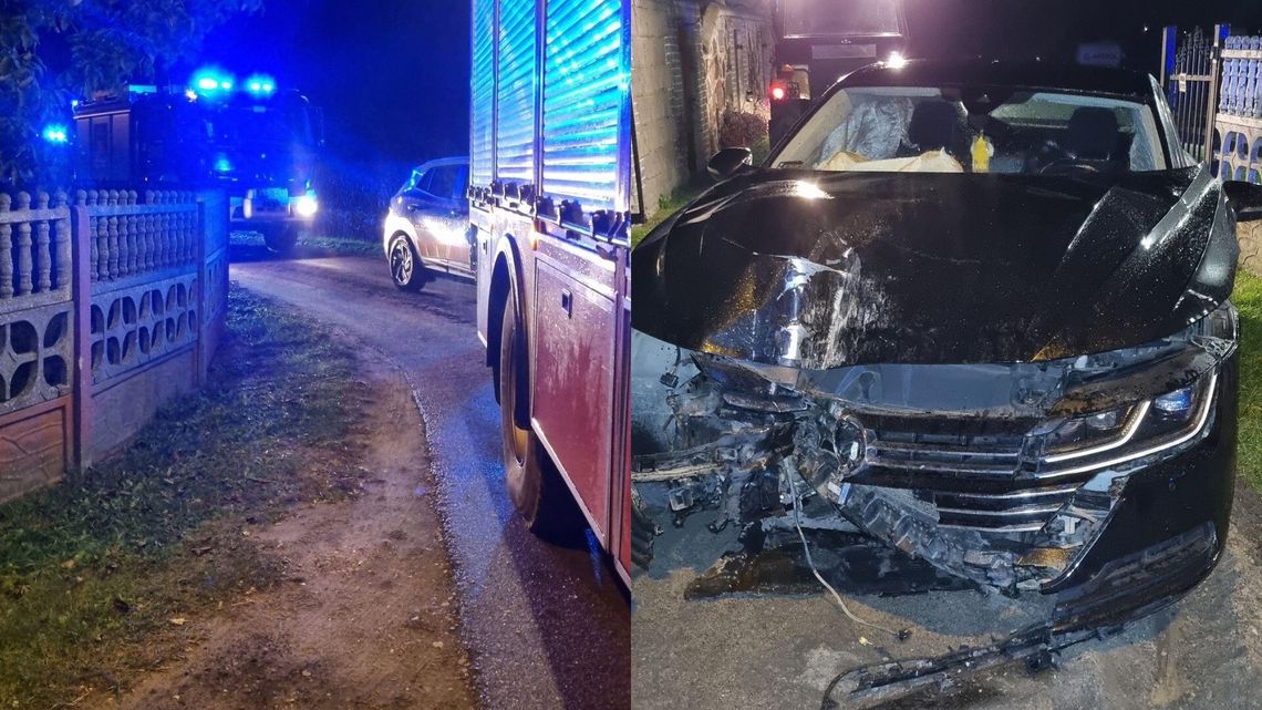 System eCall zaalarmował służby po kolizji w gminie Raciąż