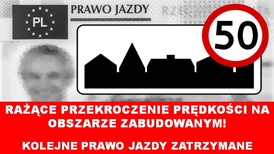 Szybko, za szybko. Dwoje kierowców straciło prawo jazdy w Kołozębiu Szybko, za szybko. Dwoje kierowców straciło prawo jazdy w Kołozębiu