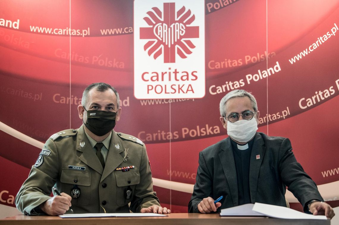 Terytorialsi sformalizowali współpracę z Caritas