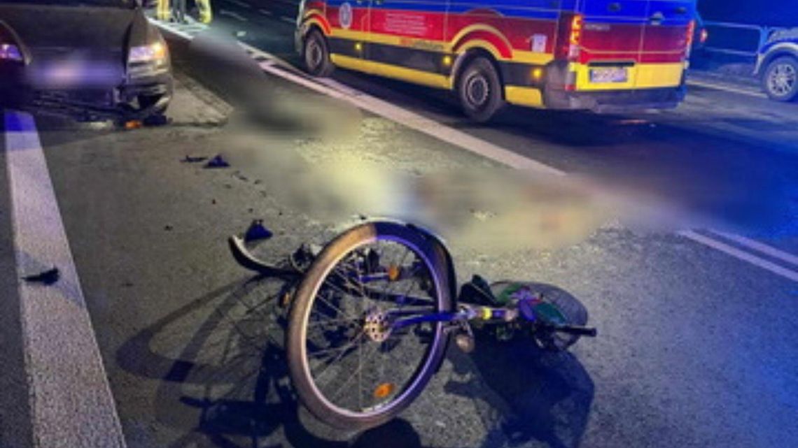 Tragiczne zdarzenie na DK60 w Kossobudach. Nie żyje 76-letni mężczyzna