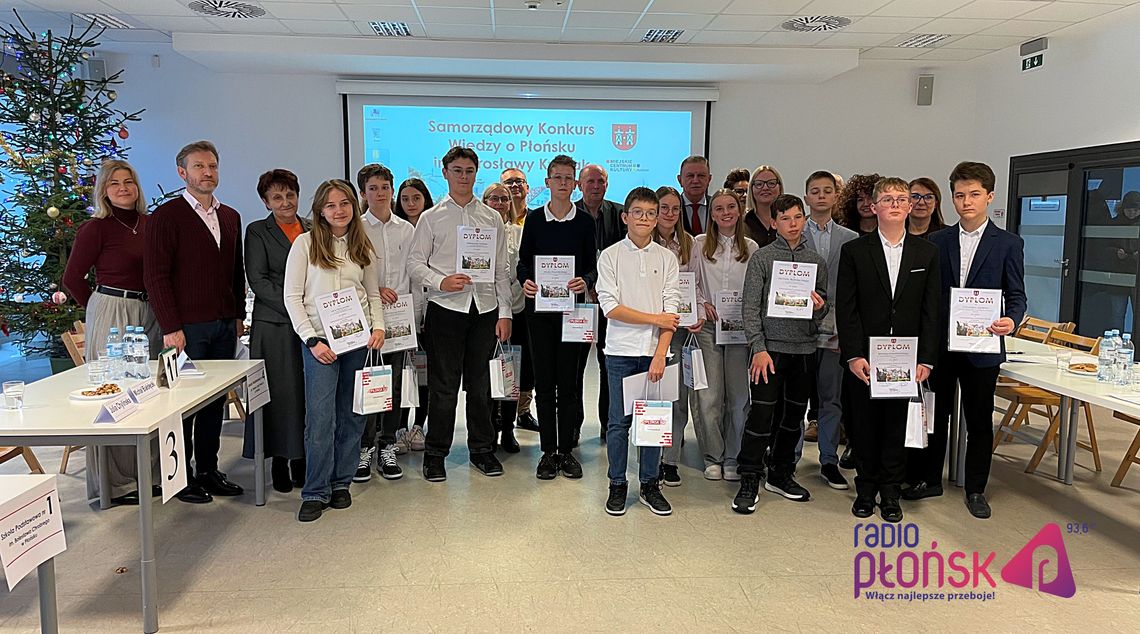 Uczniowie sprawdzili wiedzę o Płońsku. Znamy zwycięzców konkursu Uczniowie sprawdzili wiedzę o Płońsku. Znamy zwycięzców konkursu