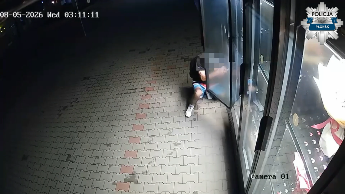 Ukradł bukiet dla swojej partnerki. Grozi mu do 10 lat więzienia