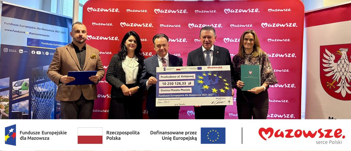 Ulica Kolejowa w Płońsku w zupełnie nowej odsłonie