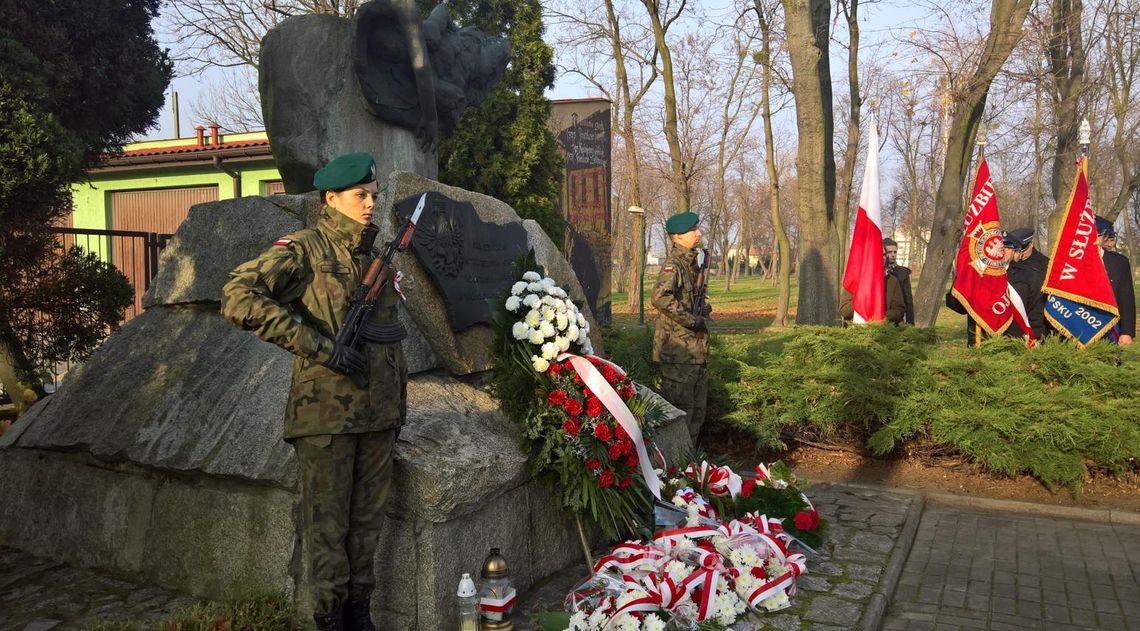 Uroczyste obchody święta Niepodległości w Raciążu 