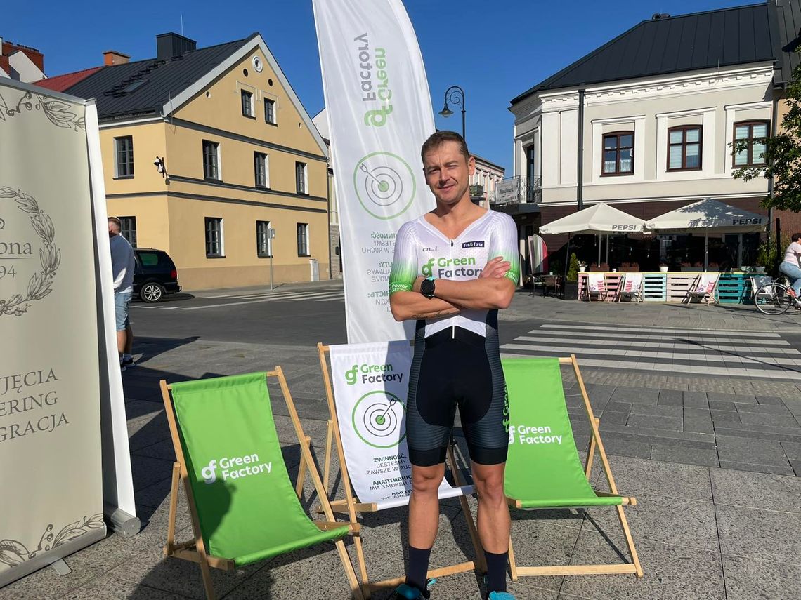 W drogę! Jakub Altman pokona 1000 km na rowerze, aby pomóc powodzianom