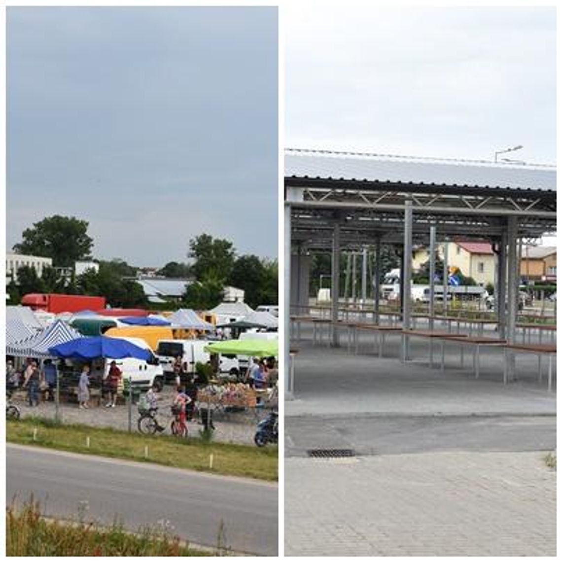 W piątki handel znika z dużego targu. Sprzedawcy przeniosą się na „Mój Rynek”?