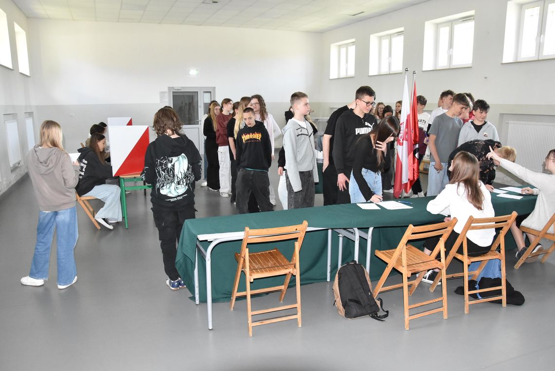 W płońskiej dwójce uczniowie już zdecydowali kto zostanie prezydentem