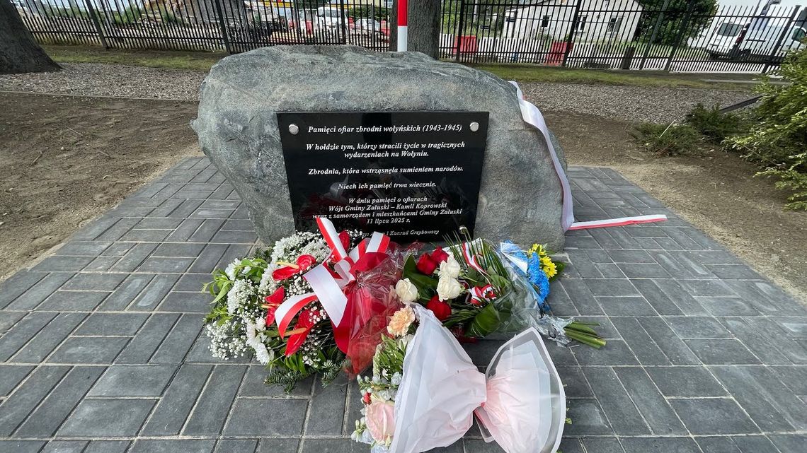 W Załuskach upamiętniono ofiary rzezi wołyńskiej