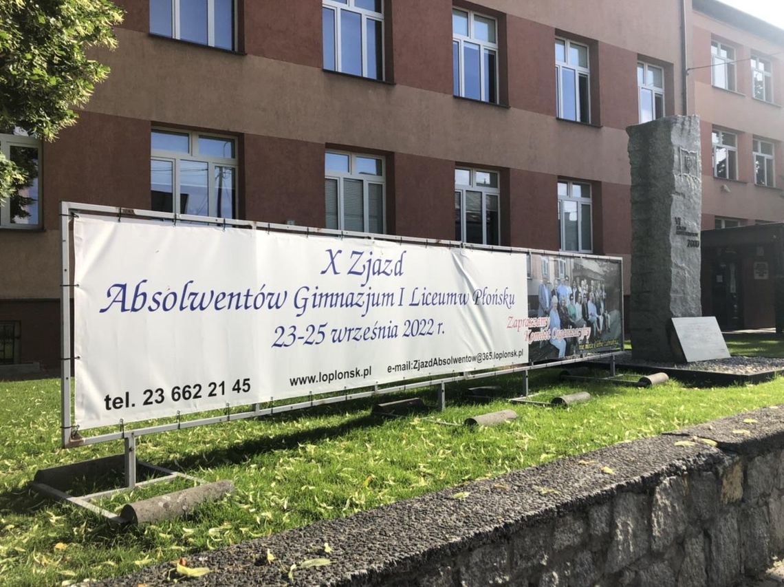 We wrześniu X Zjazd Absolwentów Gimnazjum i Liceum w Płońsku. Zapisy już ruszyły!