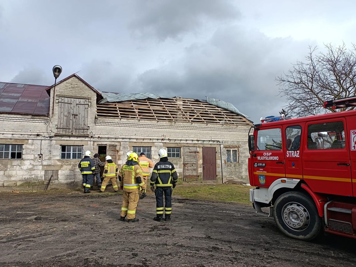 Wiatr pokazał niszczycielską siłę. Ponad 160 interwencji strażaków, straty liczone w setkach tysięcy 