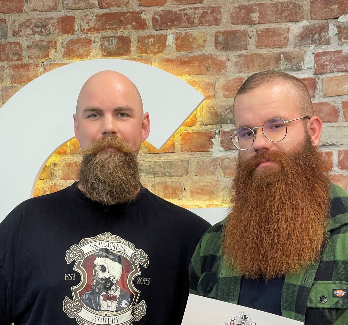 Wiking z Płońska. Radek wygrał konkurs na najlepszą brodę w Norwegii