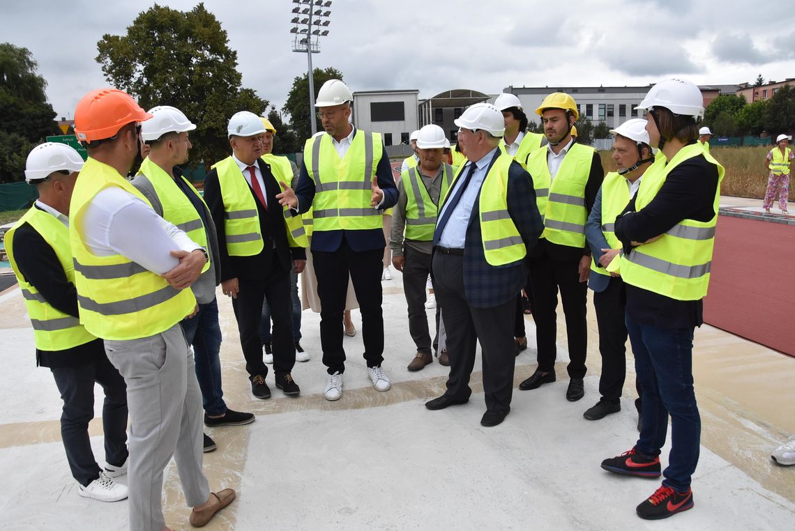 Wizyta Ministra Sportu i Turystyki w Płońsku