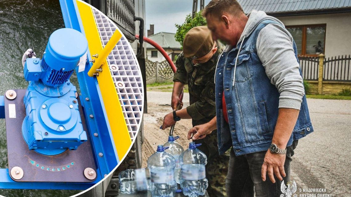 "Wszystko może zakończyć się przed weekendem" - aktualna sytuacja z wodą w gm. Baboszewo