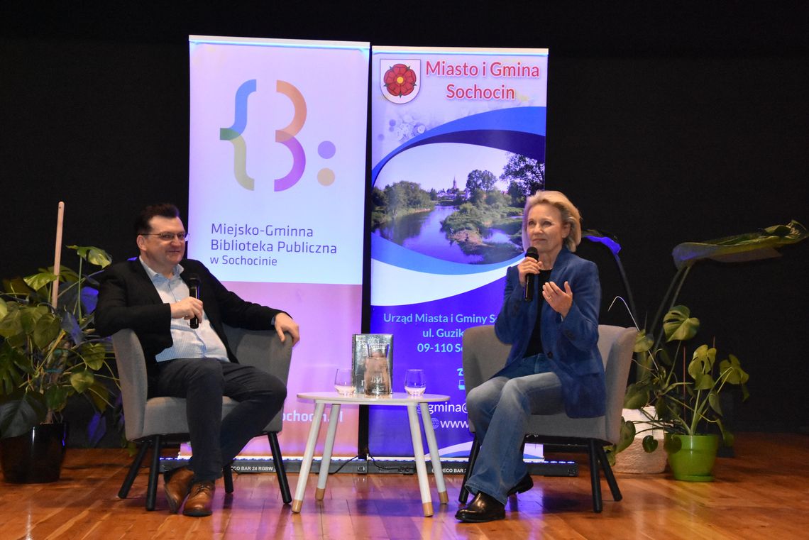 Wybitna aktorka gościła w Sochocinie