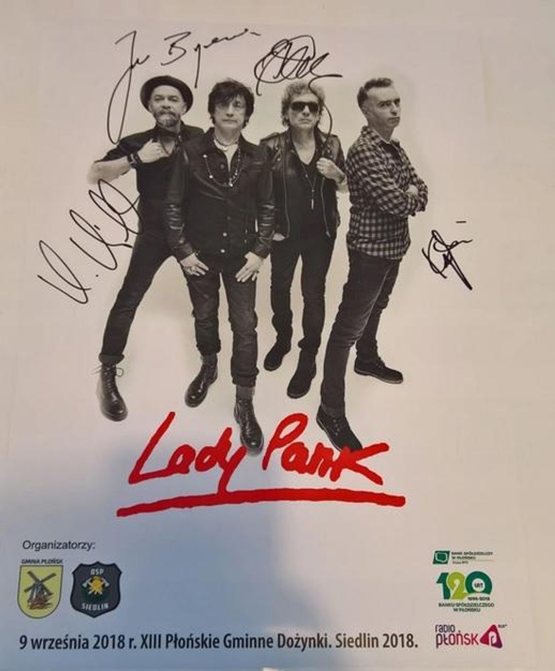 Wylicytuj plakat Lady Pank z autografami! 