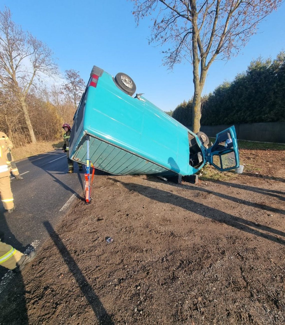 Wypadek na DK 50 pod Ciechanowem. Utrudnienia w ruchu