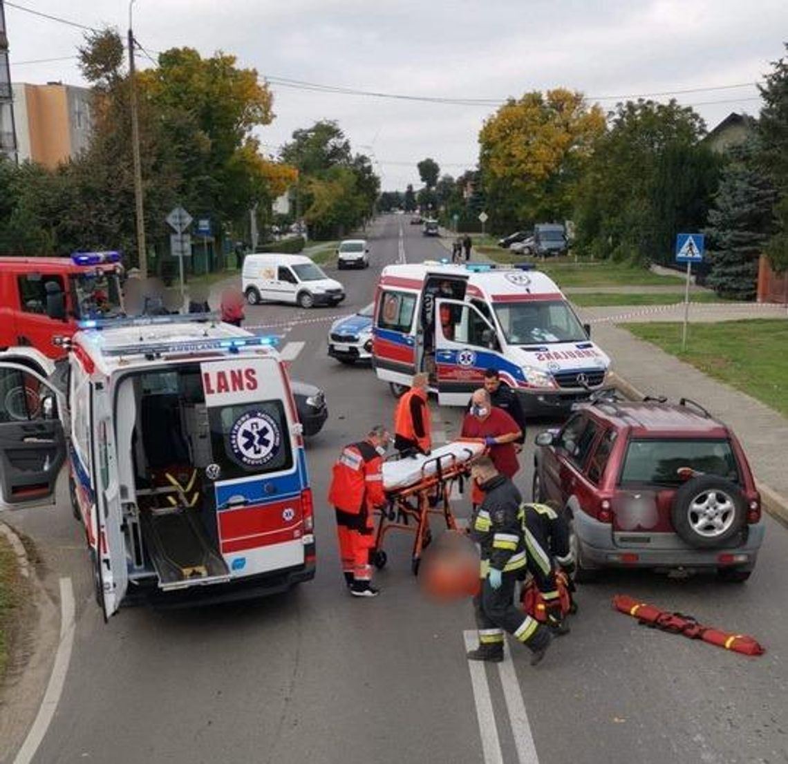 Wypadek w Raciążu z udziałem jednośladu!