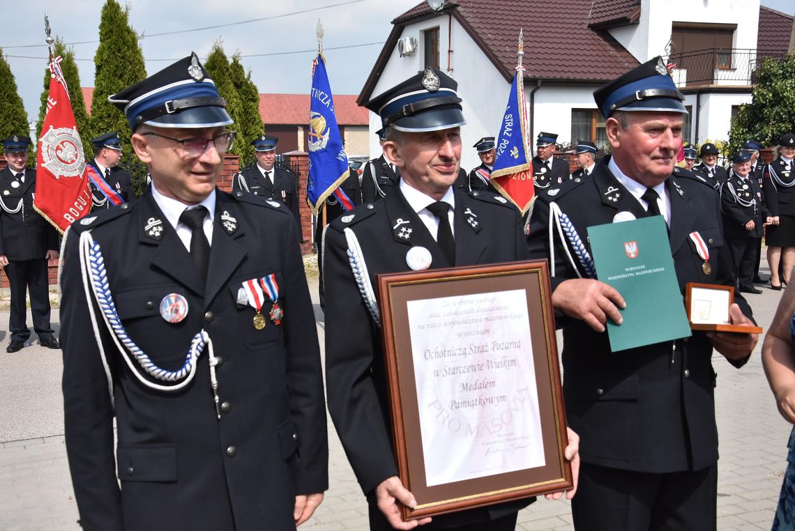 Wyróżnienia, gratulacje i wspomnienia. OSP Starczewo Wielkie ma 90 lat