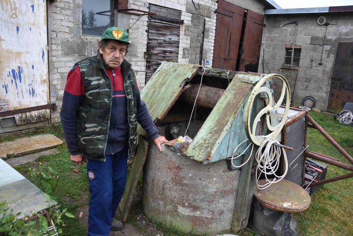 Wyschnięta studnia. Mieszkaniec gm. Naruszewo żyje bez bieżącej wody i szuka pomocy