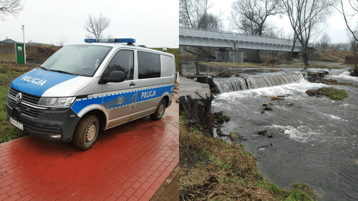 [Z OSTATNIEJ CHWILI] Ciało mężczyzny znalezione w Płonce na wysokości mostu kolejowego!