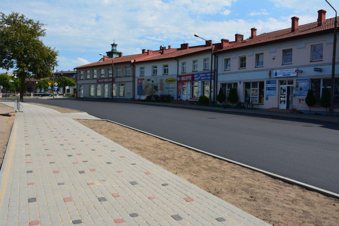 Zakończył się remont ul. Zielonej w Sierpcu 