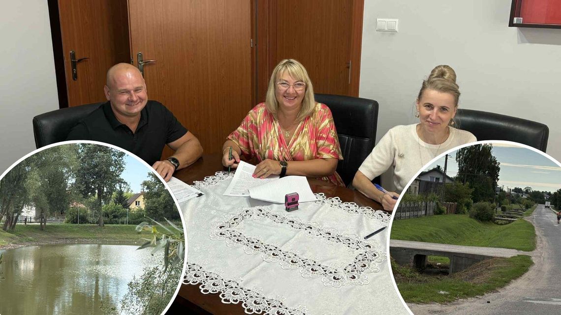 Załuski: 6 mln zł na retencję wody i ekologiczną przebudowę w Kroczewie