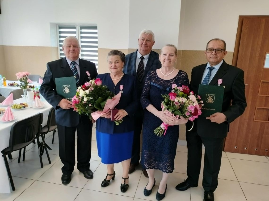 Złota miłość dwóch par z gminy Płońsk