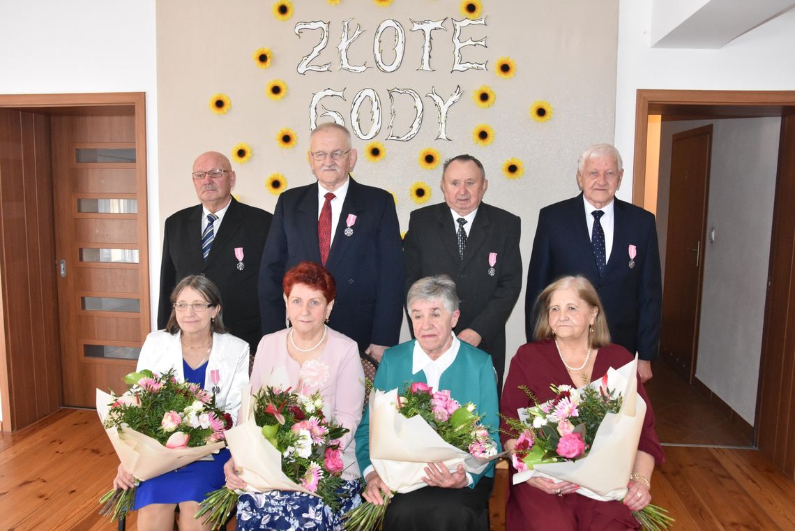 Złota miłość par z gminy Nowe Miasto