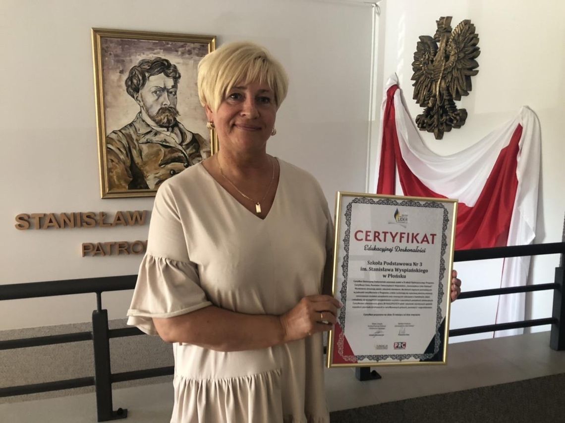 Złota 'Trójka'. SP3 w gronie 20 wyróżnionych w całym kraju