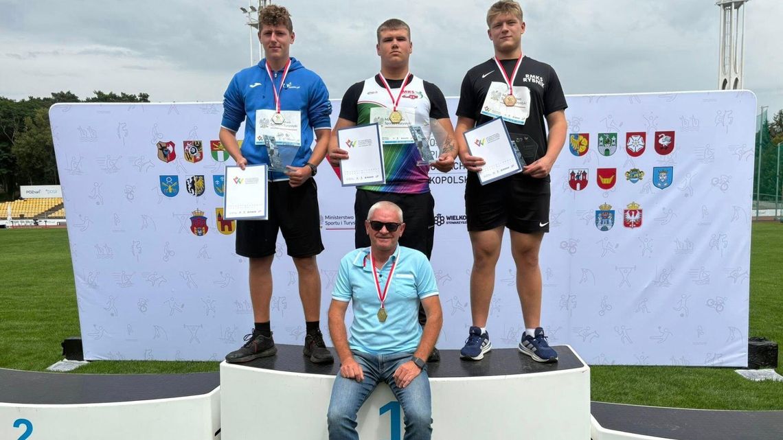 Złoty medal dla Przemysława Wodzyńskiego na MP U18 w rzucie dyskiem!