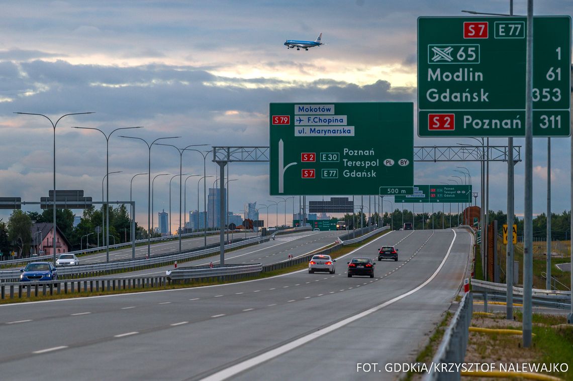 Zmiany na S7 Modlin - Czosnów. Zwolnijcie! Tak będzie przez najbliższy rok