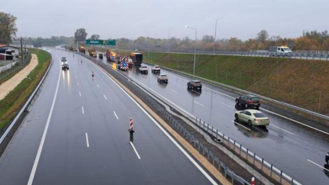 Zmiany na S7. Od wtorku ruch przeniesiony na docelowe jezdnie