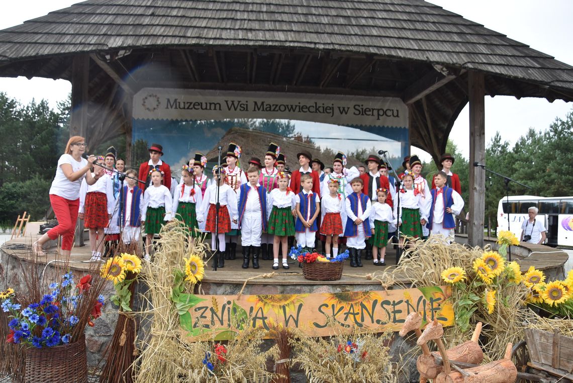 Żniwa w Muzeum Wsi Mazowieckiej w Sierpcu