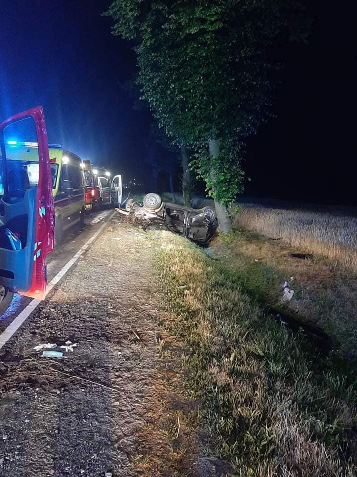 Żukowo: 19-latek z poważnymi obrażeniami przetransportowany LPR do szpitala