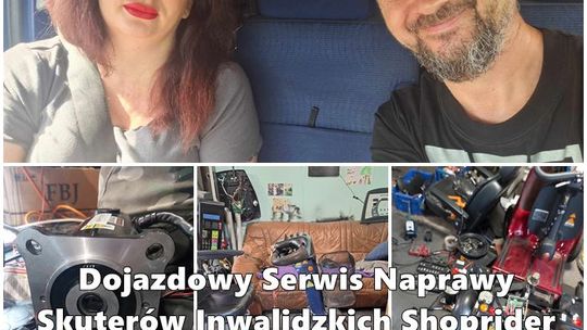 Dojazdowy Serwis Naprawy Skuterów Inwalidzkich Shoprider, Rowerów Trójkołowych, Rowerów Elektrycznych, Sprzętu Rehabilitacyjnego oraz Sprzętu Fitness i Rotorów Medycznych