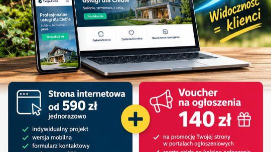 Strona internetowa i jej promocja w jednym zleceniu