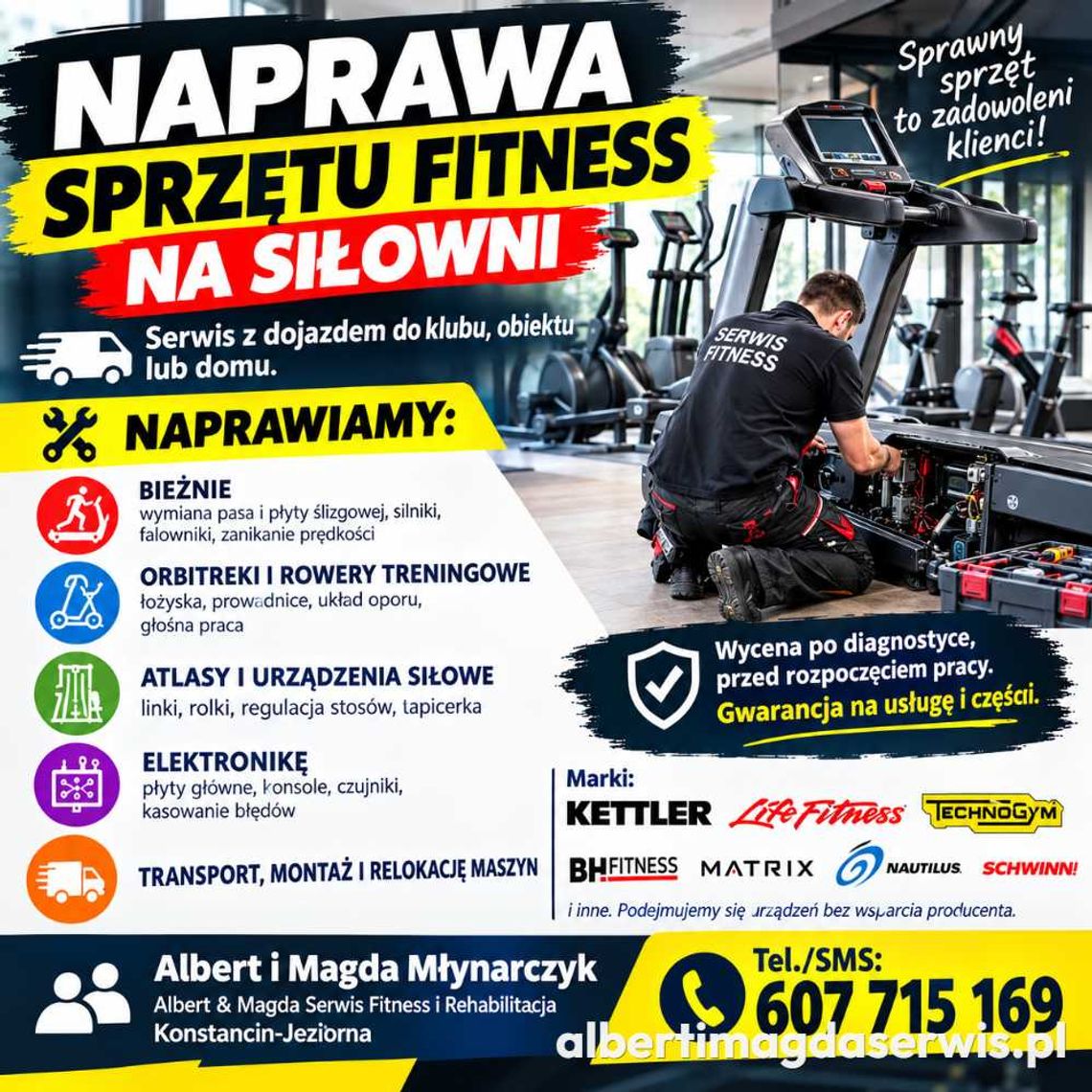 Serwis Siłowni Płońsk Sprzętu Fitness/ Rehabilitacyjnego Serwis Siłowni Płońsk Sprzętu Fitness/ Rehabilitacyjnego