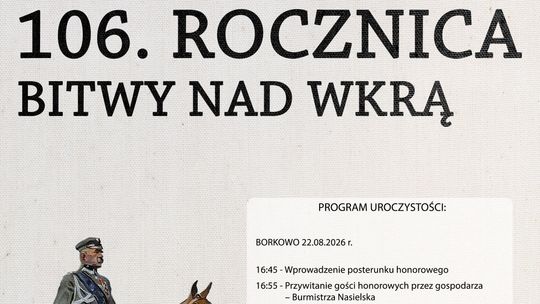 106. Rocznica Bitwy nad Wkrą w Borkowie