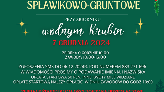 Charytatywne Mikołajkowe Zawody Spławikowo-Gruntowe