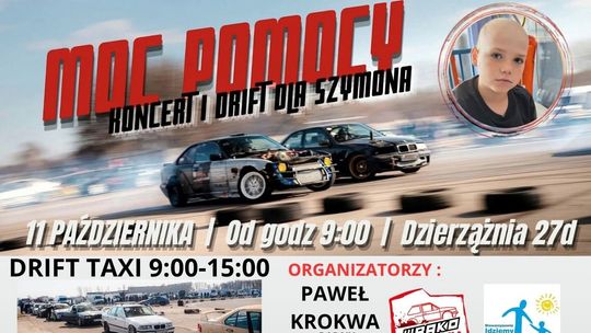 Drift, koncerty i licytacje dla Szymona. Wyjątkowe wydarzenie w Dzierzążni