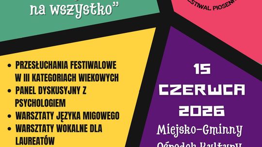 Festiwal Piosenki Pozytywnej w Sochocinie