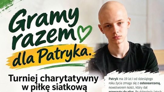 „Gramy razem dla Patryka”. Charytatywny turniej siatkówki w Stróżewie